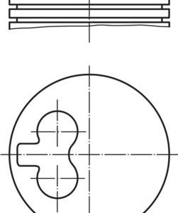 MOTOR PİSTON SEGMAN CADDY-GOLF II-JETTA II 1.6D 82-92 AUDI 80 1.6D 80-86 76.51 029PI0005510086 068107065AH-068107065AQ-068107065D