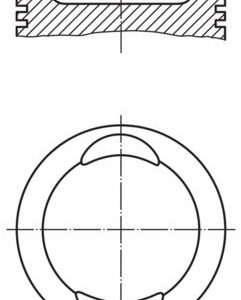 MOTOR PİSTON SEGMAN SEGMAN IBIZA 1.3İ 93-99 GOLF II 1.3 83-87 75.50mm 030107107N