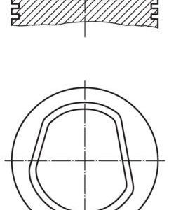 MOTOR PİSTON SEGMAN 0.50 POLO 1.6 AEE 77.01 032107065N