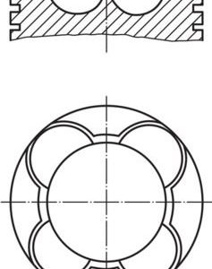 PISTON SEGMAN 84.50mm 0.50 BMW M57 D30 E46 E60 E90 E92 E65 E66 E83 E53 11257799357
