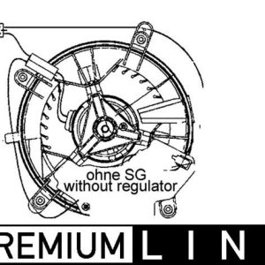 KALORIFER MOTORU MERCEDES E-CLASS W210 S210 A2108206842
