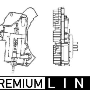 KLIMA FAN REGULATORU MERCEDES W202 W210 SASI NO: A344661 F331441