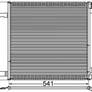KLIMA RADYATORU MERCEDES ML-CLASS W163 98 05 A1638300170
