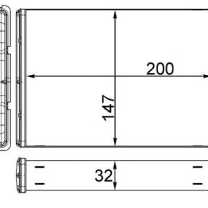 KALORIFER RADYATORU MINI R50 R52 R53