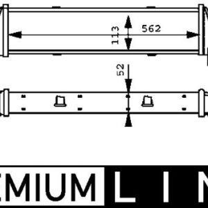 TURBOSARJ RADYATORU MERCEDES E-CLASS W210 S210 A2105000400