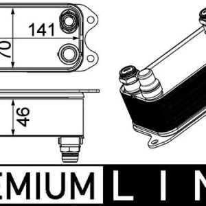 OTOMATIK SANZIMAN YAG SOGUTUCUSU MERCEDES W204 W212 C218 X218 R172 A0995002300