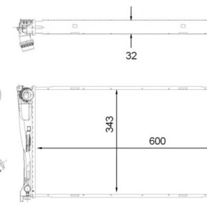 MOTOR SU RADYATORU BMW N54 N55 N20 E82 E84 E88 E89 E90 E92 E93 PREMIUM LINE