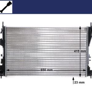 RADYATÖR VECTRA C-SIGNUM 1.6-1.8 16V 02 AC KLİMASIZ MEK 650x405x23 8MK376771201 1300244-24418338