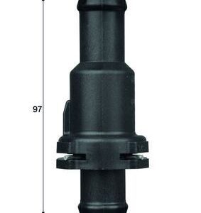 TERMOSTAT KOMPLE 75C GOLF 5-6-JETTA-PASSAT-SCOROCCO-TIGUAN-A3-LEON 04-11 1.4TSI-2.0TDI BMY-BLG-CFF 1K0121113A
