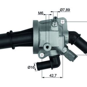 TERMOSTAT KOMPLE G852.88 ALBEA-DOBLO-PALIO-1.3 CORSA C-COMBO-MERIVA 1.3 CDTI MŞRLÜ 88C TI153.88 1338841-55180041-6338022-93177343