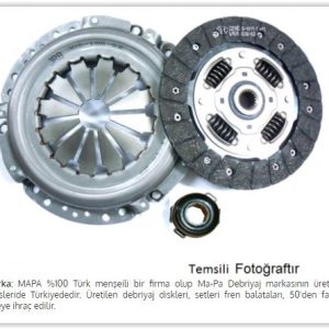 DEBRIYAJ SETI ESCORT 1.3 95 RULMANSIZ