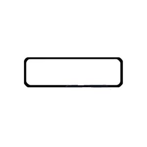 ÜST KAPAK CONTA LASTİK - R9-R12 1.3 1.4