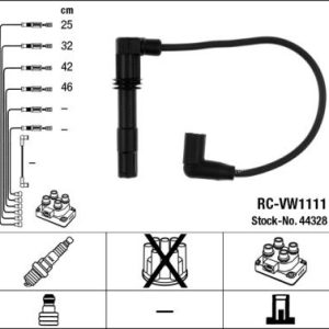 BUJİ KABLOSU POLO-CORDOBA-IBIZA-FABIA 1.4 16V AHW-BBY-BBZ-BKY 036905409K-036905483G