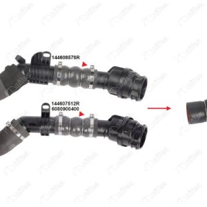 TURBO HORTUMUPLASTİK BORU HARİÇ2 KAT POLYESTER KULLANILMIŞTIR DACIA DOKKER