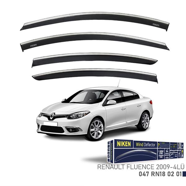 KROMLU CAM RÜZGARLIĞI RENAULT FLUENCE 2009 - 4LÜ