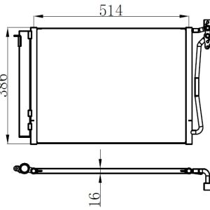 KLIMA RADYATORU BMW M54 M57 N X5 E53