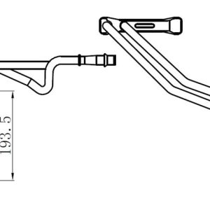 KALORIFER RADYATORU BRAZİNG COURIER 14 ECOSPORT 1.6TDCI 13 17 B-MAX 1.0 ECOBOOST 1.5 1.6TDCI 12 15 AV11 18B539 AA-AV11 18B539 CA-