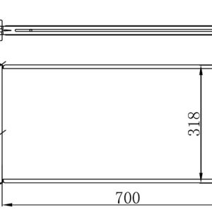 RADYATÖR DOBLO 1.9 JTD-1.3MTJ MEK AC KLİMASIZ 700x305x38 -46807378 55174187-51779233-51861635