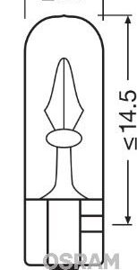 AMPUL 12V 1.2W KÜÇÜK DİPSİZ GÖSTERGE DUYSUZ