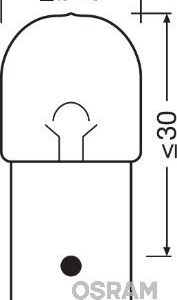 AMPUL 12V 67 5W PARK