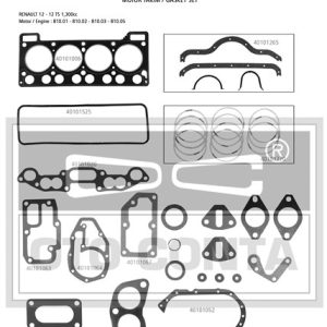 MOTOR TAKIM CONTASI R12 1300 SKC 1.40mm 7701459631