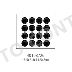 SUBAP LASTİĞİ 16 adet CLIO III-TWNG-MODUS 05 LOGAN SANDERO 12 1.2 16V D4F 5.5x8.3x11.5x8mm 8200171215