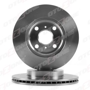 FREN DISK ON HAVA KANALLI 255-4 TOYOTA YARIS 02/10 1.3-1.4 D4D