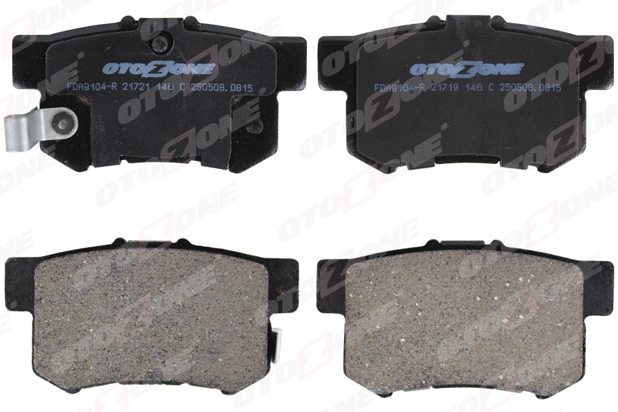 ARKA FREN BALATA HONDA CIVIC 1.6L D16 VTEC VTI 01-05 / 1.4L 1.6L 96-01 / 1.6L R16A2 VTEC SEDAN 06- / ACCORD 2.0L F20 90-98 / LEGEND 3.2L 91-96 /