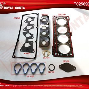 ÜST.TAKIM CONTA STD. R19-CLIO-MGN-1.6 K7M ENJ 8V