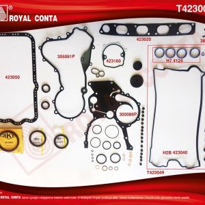 TAKIM CONTA SKT KEÇELİ REINZ SUBP.LAST SKC SİZ MASTER 2.2-2.5 DCI G9T-G9U