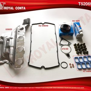 MOTOR ÜST TAKIM CONTA REINZ KEÇELİ S.LASTİKLİ . SKCSİZ TRANSIT V.347 2.2 06 11 BOXER-JUMPER DUCATO 2.2HDI 06