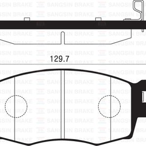 ÖN FREN BALATA HYUNDAI ACCENT ERA 1.4L 1.6L benzinli 06-10 1.5L CRDi dizel 06- / HYUNDAI İ20 1.4L D4FC CRDi dizel 08- / KIA RIO 1.4L 1.6L benzinli