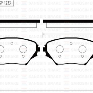 ÖN FREN BALATA TOYOTA RAV4 2.0L 1AZ-FE ACA21 01-05 0446542070-0446542071-0446542080