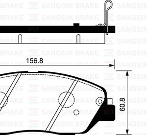 ÖN FREN BALATA HYUNDAI SANTAFE 2.0L 2.2L CRDi 06- 581012BA10-581012PA70-581014DA60