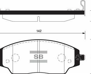 ÖN FREN BALATA CHEVROLET AVEO 1.2L 1.4L 11- 14 jant