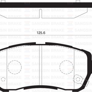 ÖN FREN BALATA DAIHATSU MATERIA 1.3L 1.5L K3-VE 3SZ-VE M401 M412 06- / SIRION 1.0L 1.3L M300 M301 6- / SUZUKI SWIFT 1.2L K12B AZG412 12-