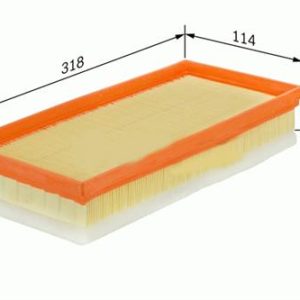 HAVA FİLTRESİ PARTNER 06- -BERLINGO 05- -P206 04- -P207 06- -P307 04- -P308 07- C3-C4 1.6HDI