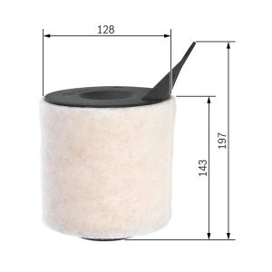 HAVA FILTRESI BMW N43 N45 E87 07 11 E90 07 11 E92 07 13 13717524412