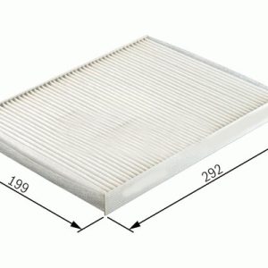 POLEN FİLTRESİ DİKDÖRTGEN ASTRA G 98-04 - ASTRA H 04-14 -ZAFIRA A 98-10 1.4-1.6-1.8-2.0T-16V