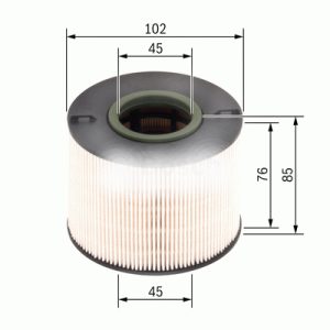 YAKIT FİLTRESİ TOUAREG I 3.0TDI 02-. AUDİ Q7 4L I 3.0 TDI. 4.2 TDI SU AYRAÇLI KAĞIT PU 1033x-PE 973/6-KX 192 7L6127434B