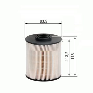 YAKIT FİLTRESİ C5 2.7HDI 08- - C6 2.7HDI 05- - P.407 2.7HDI 05- SU AYRAÇLI KAĞIT 1906.96-1906.95-1906.E5-1901.76