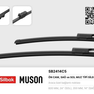 SİLECEK SÜPÜRGESİ 600/350MM MUZ TİPİ MG ZS-ZS EV 10/17