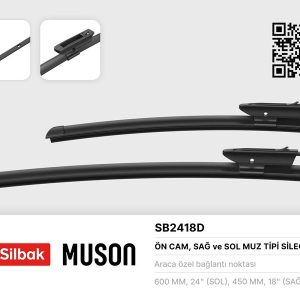 SİLECEK SÜPÜRGESİ 600/450mm MUZ TİPİ MGN II 01/06