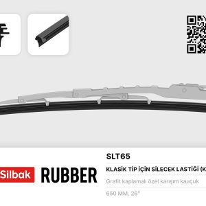 SİLECEK LASTİĞİ 650MM TEL TAKILAN