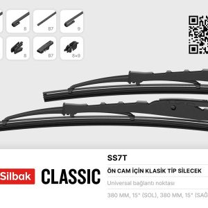 SİLECEK SÜPÜRGESİ 380MM R12-M131-TM30-1340- DOGAN-KARTAL-SAHIN