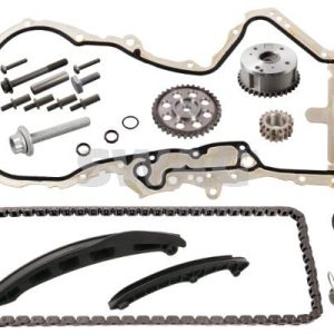 EKSANTRİK ZİNCİR SETİ GOLF5/6-JETTA-PASSAT-SCIROCCO-A3-LEON 1.6 FSI BLF - 1.4 TSI CAXA-BMY-BLG KOMPLE CONTALI FEBI 106306