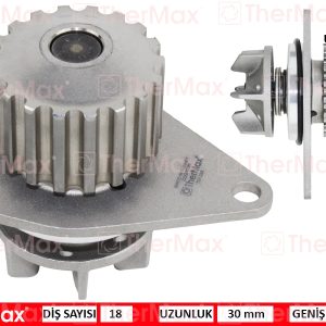 DEVIRDAIM SU POMPASI PEUGEOT P206-P207-P307 CITROEN C2-C3-C4 1.4 16V KFU-ET3J4 18DIS 1201.G2-1609417180-1623095980