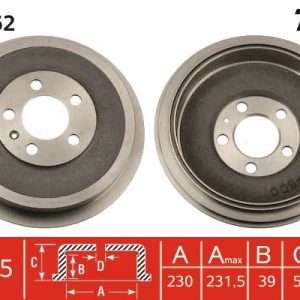 FREN KAMPANASI ARKA ROOMSTER 1.2 TDI-1.4-1.4 TDI-1.6-1.9 TDI 06 OCTAVİA 1.4-1.6-1.9 TDI 96-10