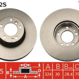 FREN DISKI ON ADET BMW E39 E32 E38 E31