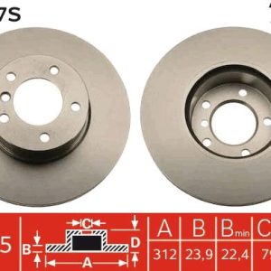 FREN DISKI ON BMW E90 F20 F30 E84